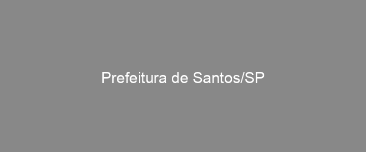 Provas Anteriores Prefeitura de Santos/SP